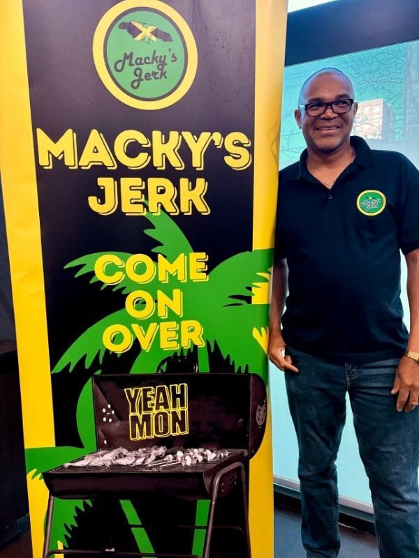 Reynor McIntyre, Chef/Owner of Macky’s Jerk.